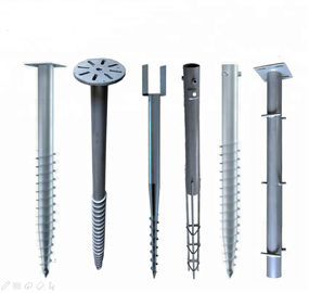 Good price Stand Ground Screw Piles Strong Structure Solar Brackets Panel System Mounting online