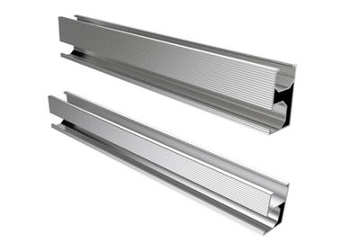 Good price Silver Aluminum Slotted Rail For Solar Energy System Roof Ground Project online