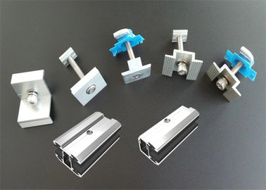 Good price Open Ground Solar Panel Earthing Clamps Home Rail Components Customized Length online