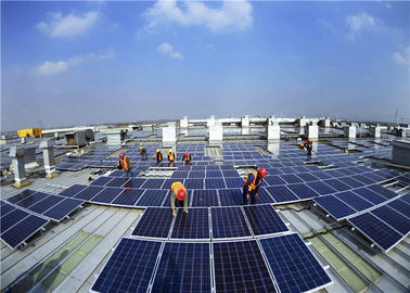 Good price Easy to Install Commercial Solar Panel Roof Mounting Systems Aluminum Tile Ballasted For Photovoltaic Mounting Structure online