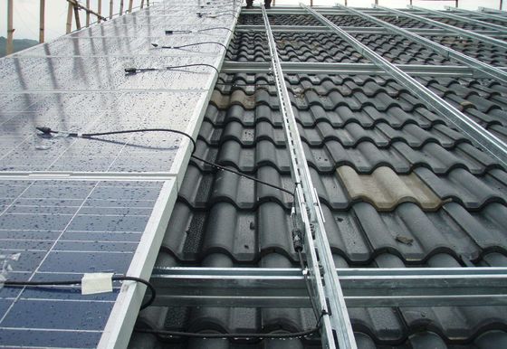 Good price Pitched Roof Solar Panel Roof Mounting Systems Good Apperance online