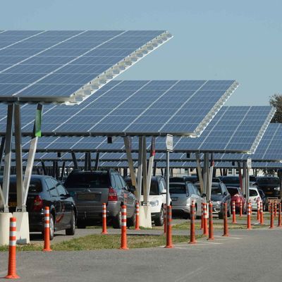 Good price Ground Mount Carport Solar Systems with Natural Color 10 15 20 30 Tilt Angle online