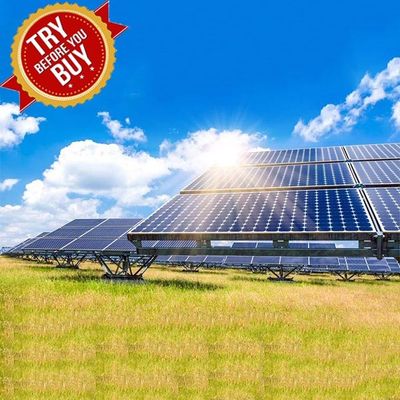 Good price Steel Pile Solar Panel Ground Mounting Systems Rapid Installation 20M Max Building Height online