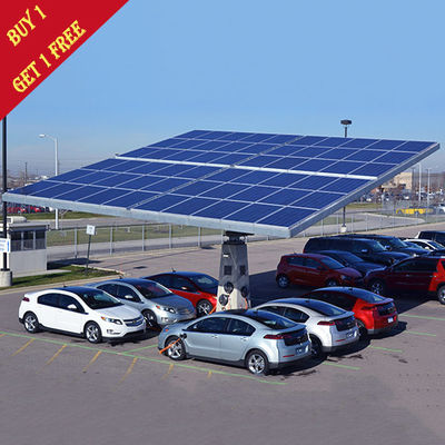 Good price Galvanized Steel PV Carport Solar Systems 1.4KN/M2 Max Snow Load Galvanized Surface online