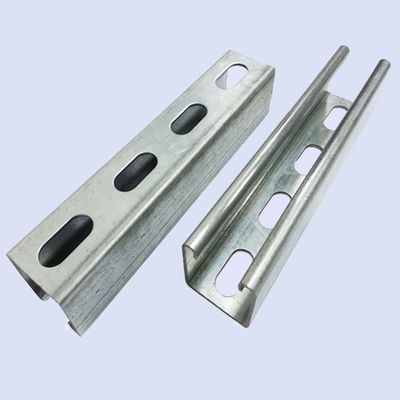 Good price Galvanized Gi Steel C Shaped Channel , Solar Energy System Panel Rack C Channel Steel online