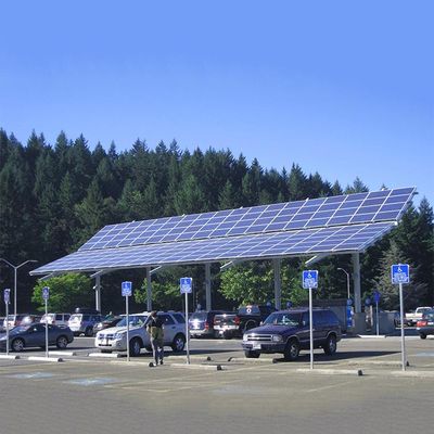 Good price Commercial Carport Solar Systems Arrays Support EPC Aluminium Steel Q345B Al6005 online