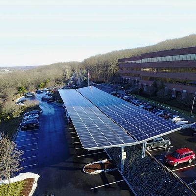 Good price High Quality Photovoltaic Carport 20M Max Building Height Framed Module Solar Car Parking Mounting Systems online