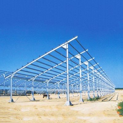 Good price 50MW Fixed Tilt Anodized Aluminum Frameless Solar Panel Mounting System online