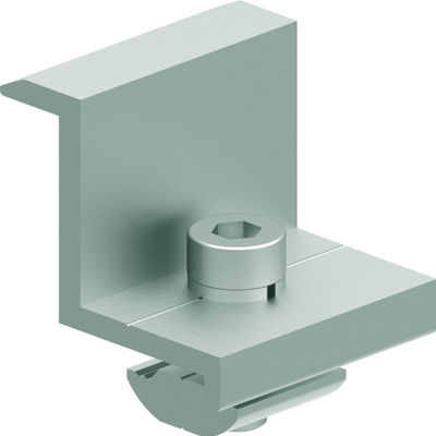 Good price Open Ground 6063,6005 Customized Solar Panel Earthing Clamps Home Rail Components For PV Systems online
