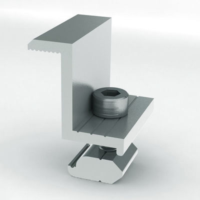Good price Anodizing Metal Roof Solar Panel Clamps Standing Seam Tin For Frameless PV Module Mounting Structures online