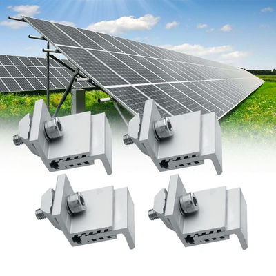 Good price 1.4KN/M2 Max Snow Load 60m/s Solar Panel Fixing Accessories Photovoltaic Stents Connectors online