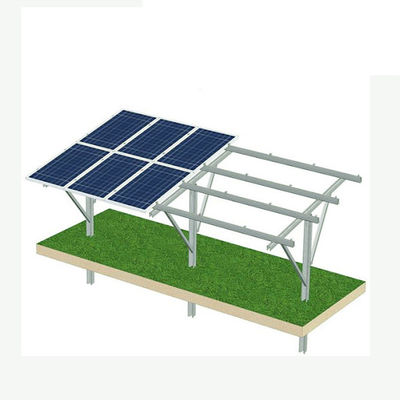 Good price 3~5mm Stainless Silver Galvanized Steel Profile For PV Module Support online