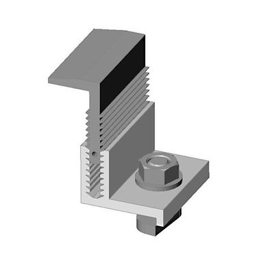 Good price 6063 Extruded Profile Metal Roof Solar Panel Clamps For PV Solar Modules online