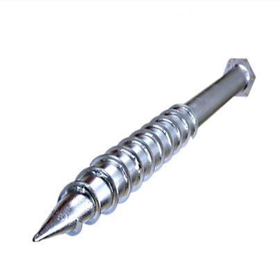 Good price Stainless Steel Open Field Ground Solar Screw Piles 500~2500 mm online