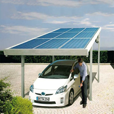 Good price 10 KW 30 KW HDG High Strength Steel Structure Carport Solar Systems online