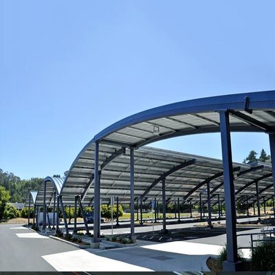 Good price 0-60 Degree Hot Galvanized Steel PV Solar Carport Mounting System online