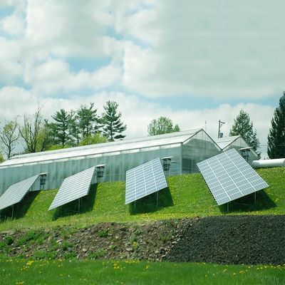 Good price Metal Frames Landscape or Portrait Solar Power System For Greenhouse online