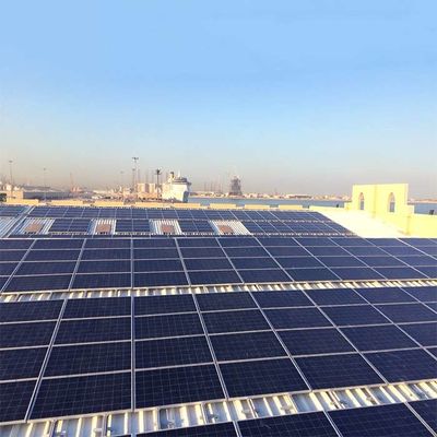 Good price 60deg Roof 0.5mm Solar PV Mounting Systems Wind Load 130mph online