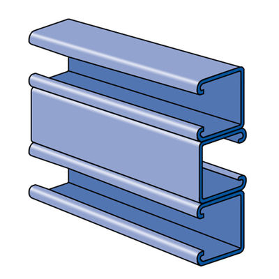 Good price Q235B Q345B Galvanized Steel C Channel For PV Systems online