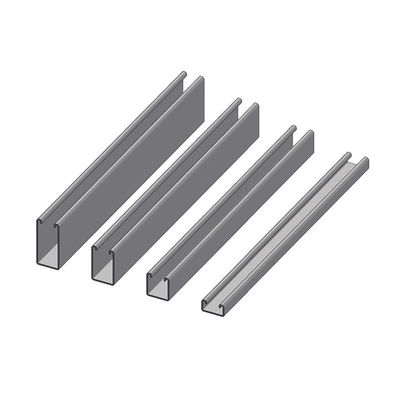 Good price HDG Cold Forming Galvanized U Channel For Photovoltaic Structure online