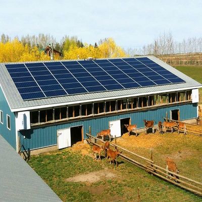 Good price Galvanized Ground Mounted Solar System For Greenhouse online