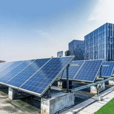 Good price 20deg Tilting Flat Concrete Roof Solar Rack Mounting System ISO14001 online