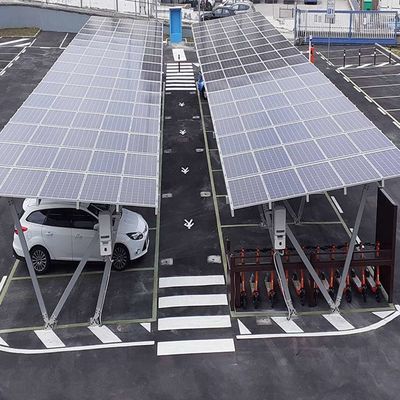 Good price Lightweight Anticorrosive Steel Frame Carport Solar Systems online