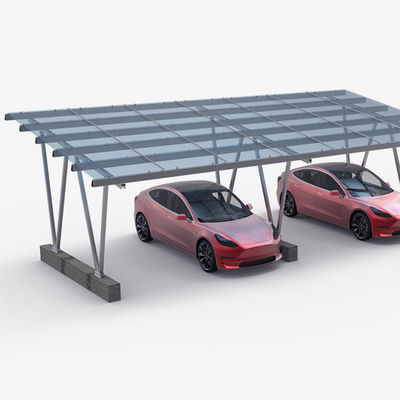 Good price Lightweight Galvanized Steel Structure Solar Parking Lot online